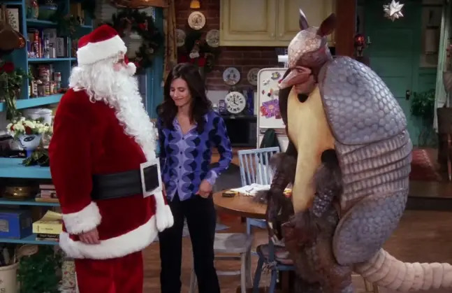 The One With The Holiday Armadillo